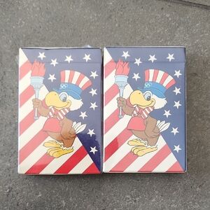Patriotic Eagle Playing Cards $ for 2